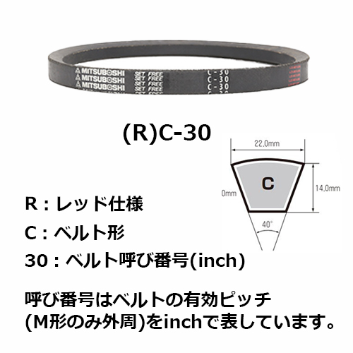 三ツ星ベルト Vベルト(標準) C-85の通販｜現場市場