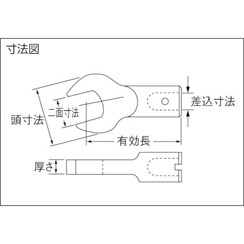 カノン へッド交換式トルクレンチ用スパナヘッド 1500SCK41の通販