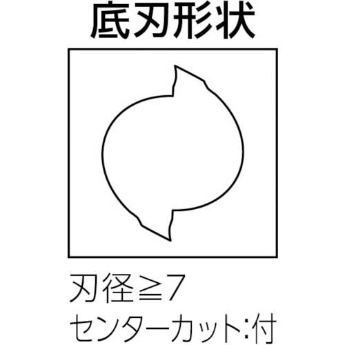 京セラ ２枚刃ソリッドエンドミル ピンカド ２ＦＥＳＭ 2FESM095-190-10-