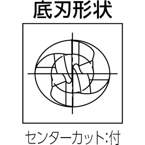 グーリング ラフィングエンドミル(4枚刃) 刃径6mm 3723 006.000