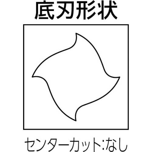 京セラ 超硬スクエアエンドミル 3枚刃ソリッドエンドミル 自動盤用