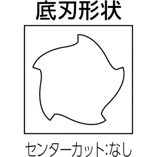 京セラ ラフィングエンドミル 波形切れ刃 ミディアム 3/4/5RDSM 刃径