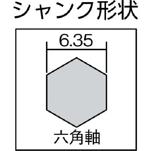 ミヤナガ タイル用ダイヤドリル アクアショットセットΦ6.0 AS060ST