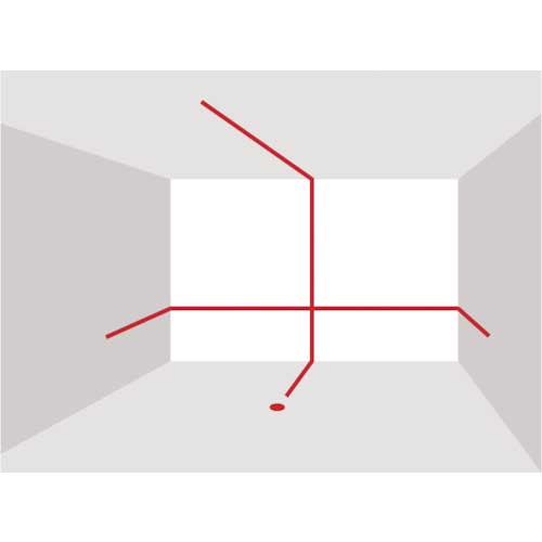 Panasonic 墨出し名人ケータイ壁十文字 BTL1101Y