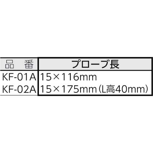 ライン精機 熱電対プローブ 表面汎用型 KF-01Aの通販｜現場市場