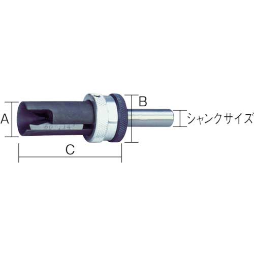 NOGA 2-18外径用カウンターシンク90°10mmシャンク KP02-010の通販