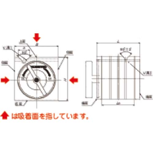 カネテック 枡形ブロック KYA形 KYA-18B