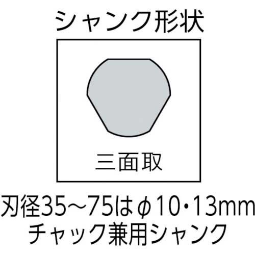 ユニカ 超硬ホールソー メタコアトリプル(ツバ無し) 27mm MCTR-27TNの