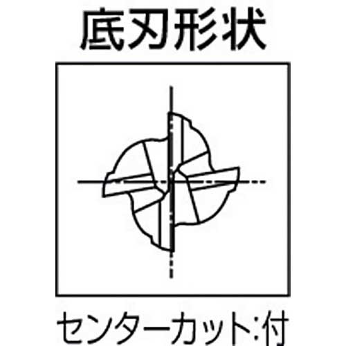 OSG 超硬スクエアエンドミル NEO 4刃ショート(不等リード強力重切削型