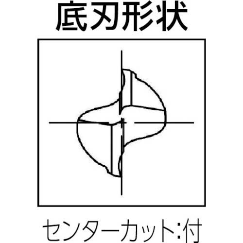 大見 アルミ加工用エンドミル 刃数2 刃径6mm OEA2R-0060