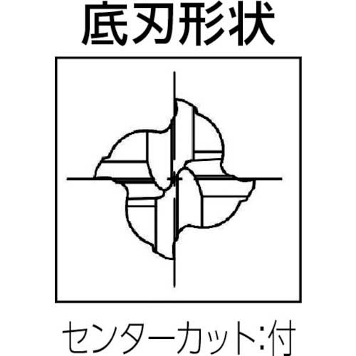 大見 超硬4枚刃スクエアエンドミル(ショート) 刃数4 刃径4mm OES4S