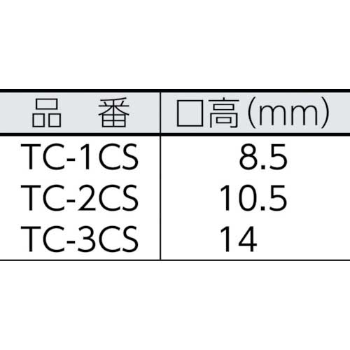 ニューストロング スライドクランプ CGSタイプ TC-1CS