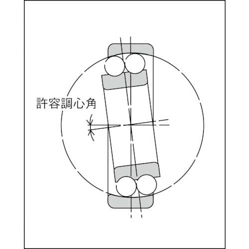 NTN 自動調心玉軸受(すきま大タイプ)内輪径55mm外輪径120mm幅43mm