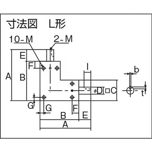 KG BOX T形 減速比1 軸径4 BS45T-001