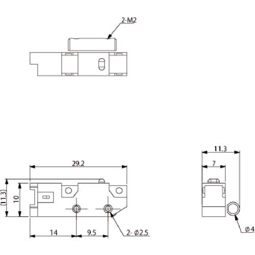 アインツ 平行チャックリミットスイッチASS’Y HC1-SW2