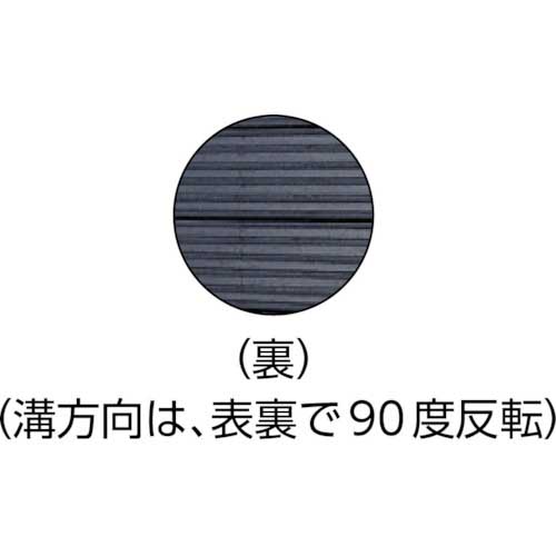 TRUSCO 防振パット 耐熱耐油性 シートタイプ 300×300 厚み20mm 合成