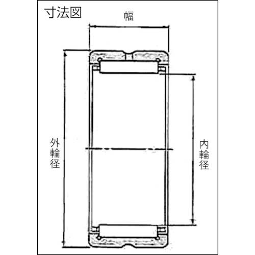 NTN 針状ころ軸受 内輪径×外輪径:210×240mm ( RNA4838 ) (株)NTN