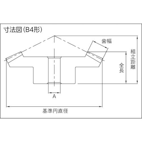 KHK SB2.5-6015 かさ歯車-