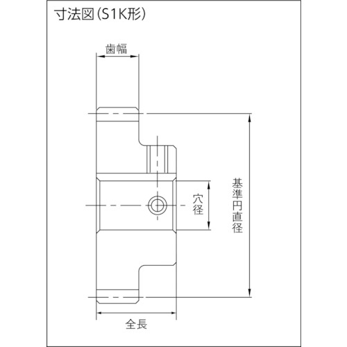 KHK 平歯車SS1.5-22Aの通販｜現場市場