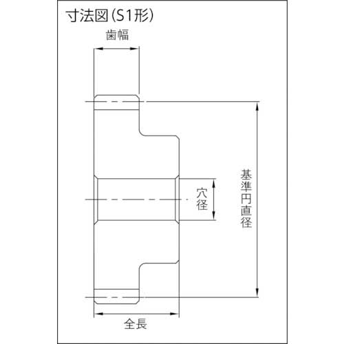 KHK SS2.5-48F22A 平歯車-