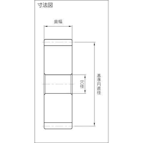 KHK 平歯車 SSA3-60