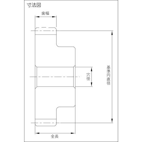 ＫＨＫ 歯研平歯車ＳＳＧ２．５－３４ SSG2.5-34【856-5679】DIY・工具