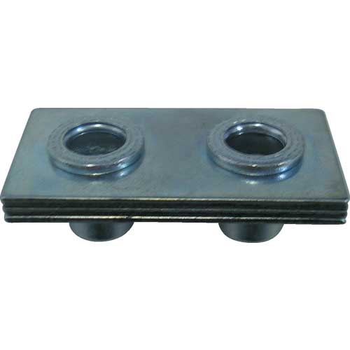 TRUSCO クリンプナット薄頭スチール 板厚2.5 M6X1.0 (23個入) T-BNF-6M25S