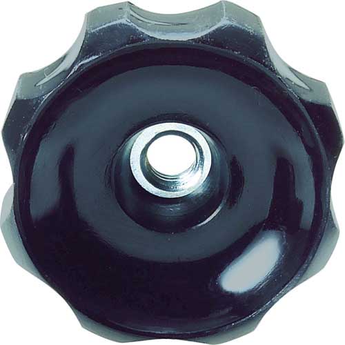 TRUSCO 貫通ノブナット φ30 M8 ノブ高さ16.5 TPKN30-M8