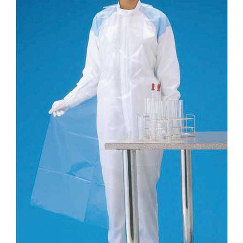 SHOWA 静電気対策保護具 帯電防止PEエプロン10枚入 A0220 フリーサイズ 透明