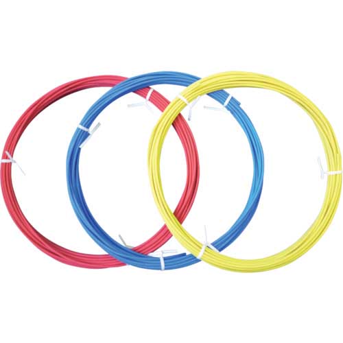 フジクラ 機器配線用600V電線 エコタイプ 黄 EM-KIE1.25SQ-Y-10M