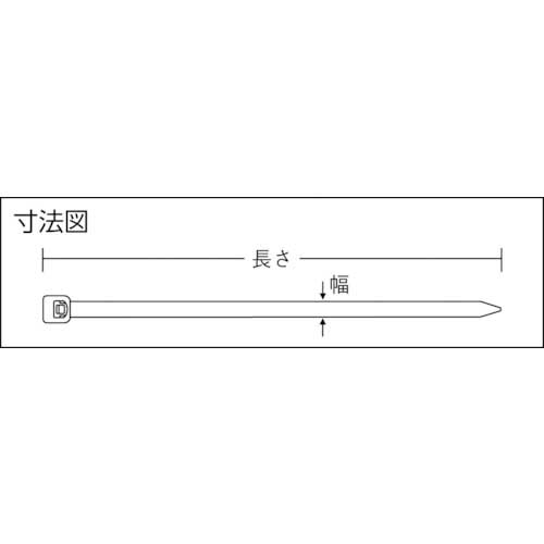 パンドウイット 結束バンド ベルトタイ 耐候性黒 ILT2S-M0-