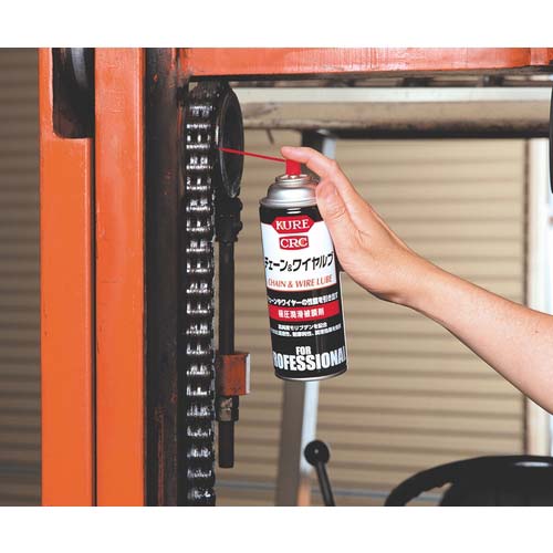 KURE 高粘着性極圧潤滑剤 チェーン&ワイヤルブ 430ml NO1411