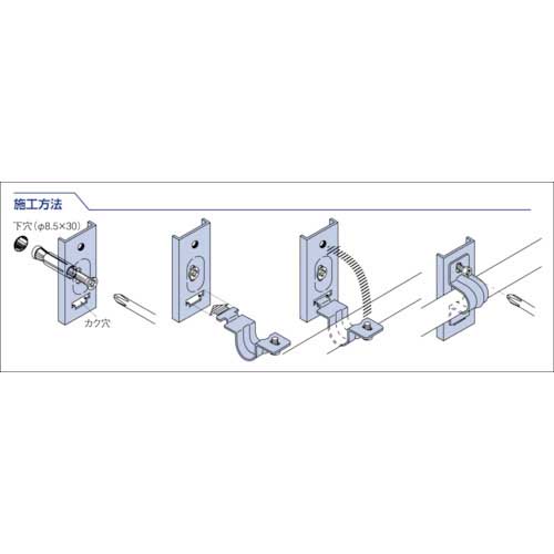 日動電工 サドルエース22(ステンレス仕様) 15ロット SA-22Sの通販