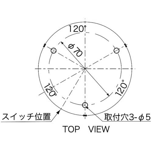 NIKKEI ニコカプセル VL11B型 LED回転灯 118パイ 赤 VL11B-003ARの通販