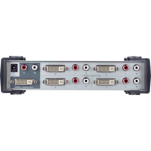 ATEN ビデオ切替器 DVI-I / 4入力 1出力 シングルリンク VS461の通販