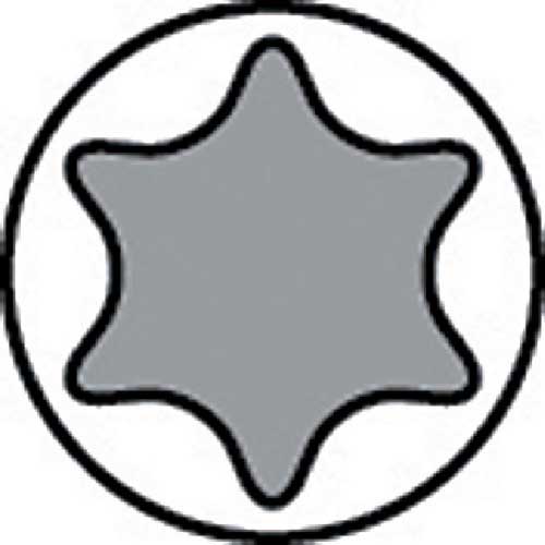 KTC 6.3sq.T型トルクスビットソケット T25 差込角6.35mm BT2-T25