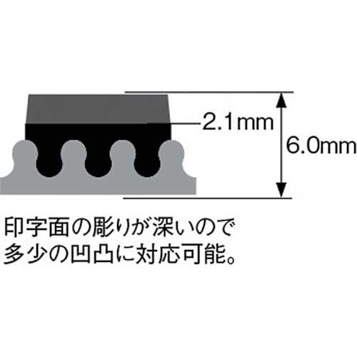 マーキングマン 差替式ゴム印ユニラバーT-8(8mm)英数字・漢字セット