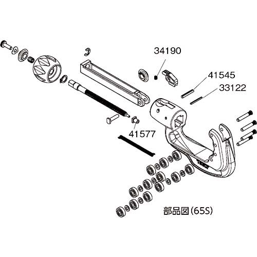 RIDGID ステンレス管用チューブカッター 65S 31803の通販｜現場市場