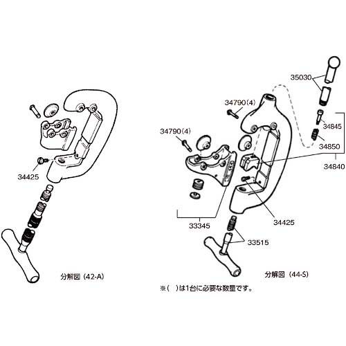 RIDGID E-1176 パイプハンドル F/44-S 35030の通販｜現場市場