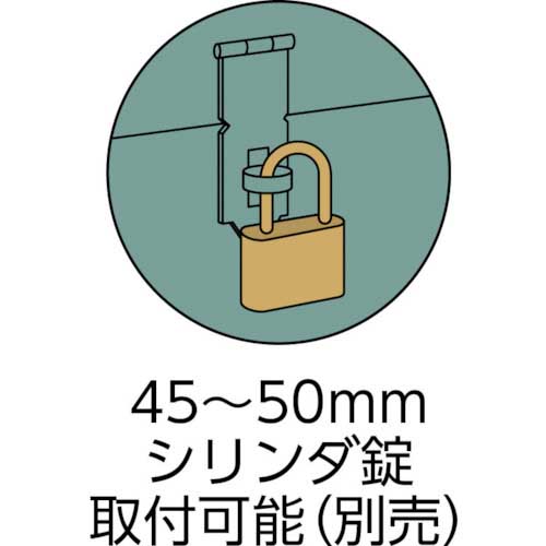 TRUSCO 大型車載用工具箱 中皿付 1200X600X600 F-1260の通販｜現場市場