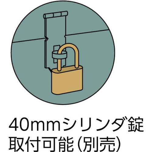 TRUSCO 大型車載用工具箱 棚1段付 1200X520X650 FT-12000の通販｜現場市場