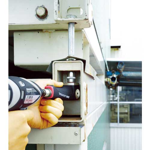 アネックス ビット用アタッチメント ソケット用 強靭L型アダプター 3/8 ヘッド幅58mm 全長185mm AKL-603