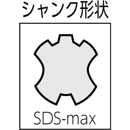 【廃番】リョービ ハンマードリル SDS-MAXビット ED-351