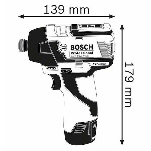 Bosch Professional(ボッシュ) 10.8V コードレスインパクトドライバー