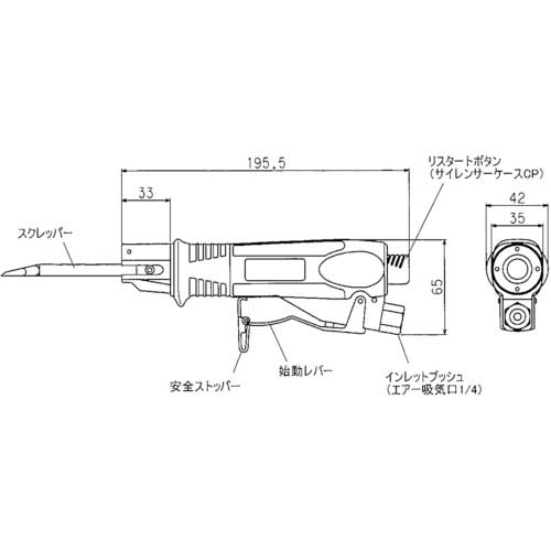 ベッセル エアースクレッパー GTASC5 GT-ASC5の通販｜現場市場