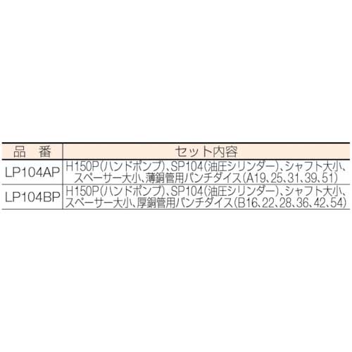 エビ パンチャー用油圧ハンドポンプ H-150P H150Pの通販｜現場市場