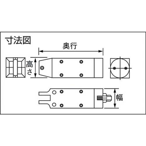 ナイル MS20 角型エアーニッパ本体 (標準型)-