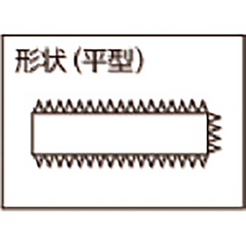 TRUSCO 鉄工用ヤスリ 木柄付 平 中目 刃長300 THI300-02-Sの通販｜現場市場