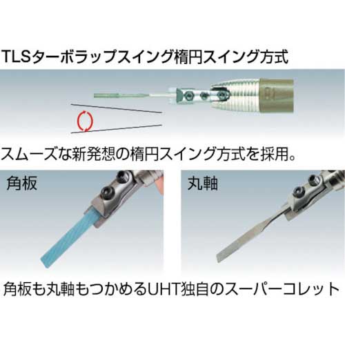 UHT エアーラッピングツール ターボラップスイング TLS-12 茶黄の通販