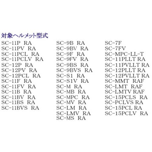ミドリ安全 ヘルメット 耳紐 FP-2(7.M) 4007037602